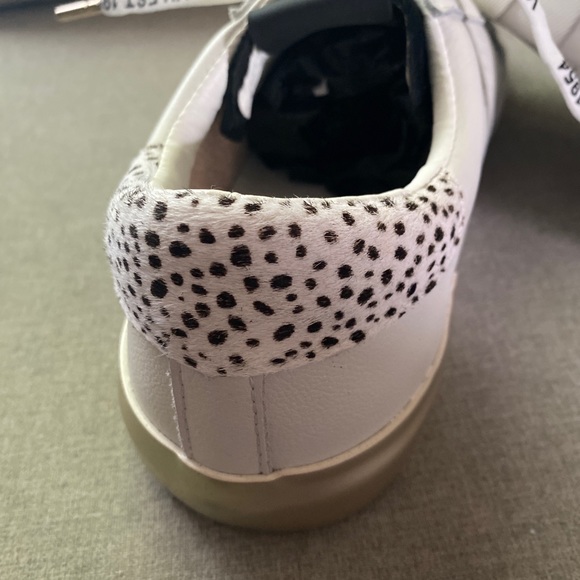 vintage havana mood white black cheetah women sneakers size 11 NWT - Picture 7 of 10